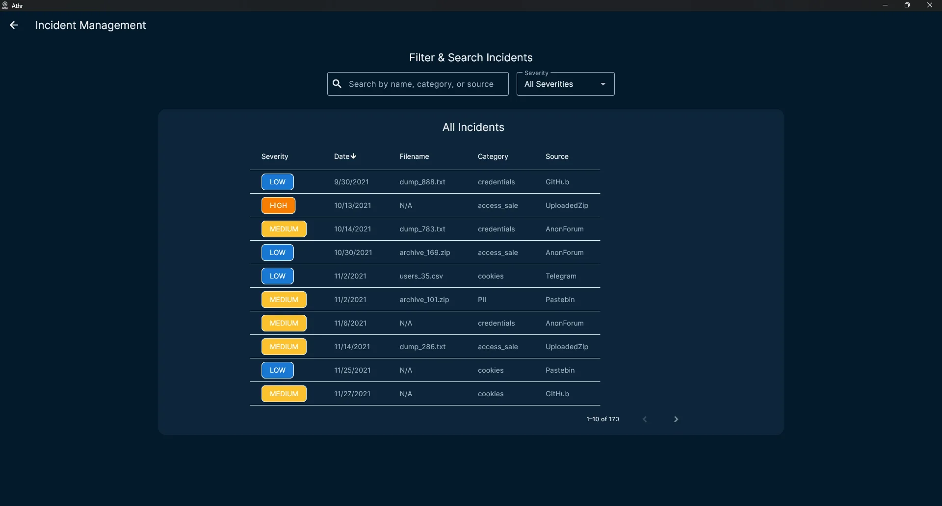 Athr Screenshot