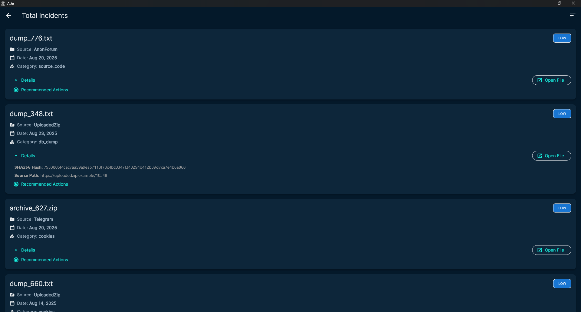 Athr Screenshot