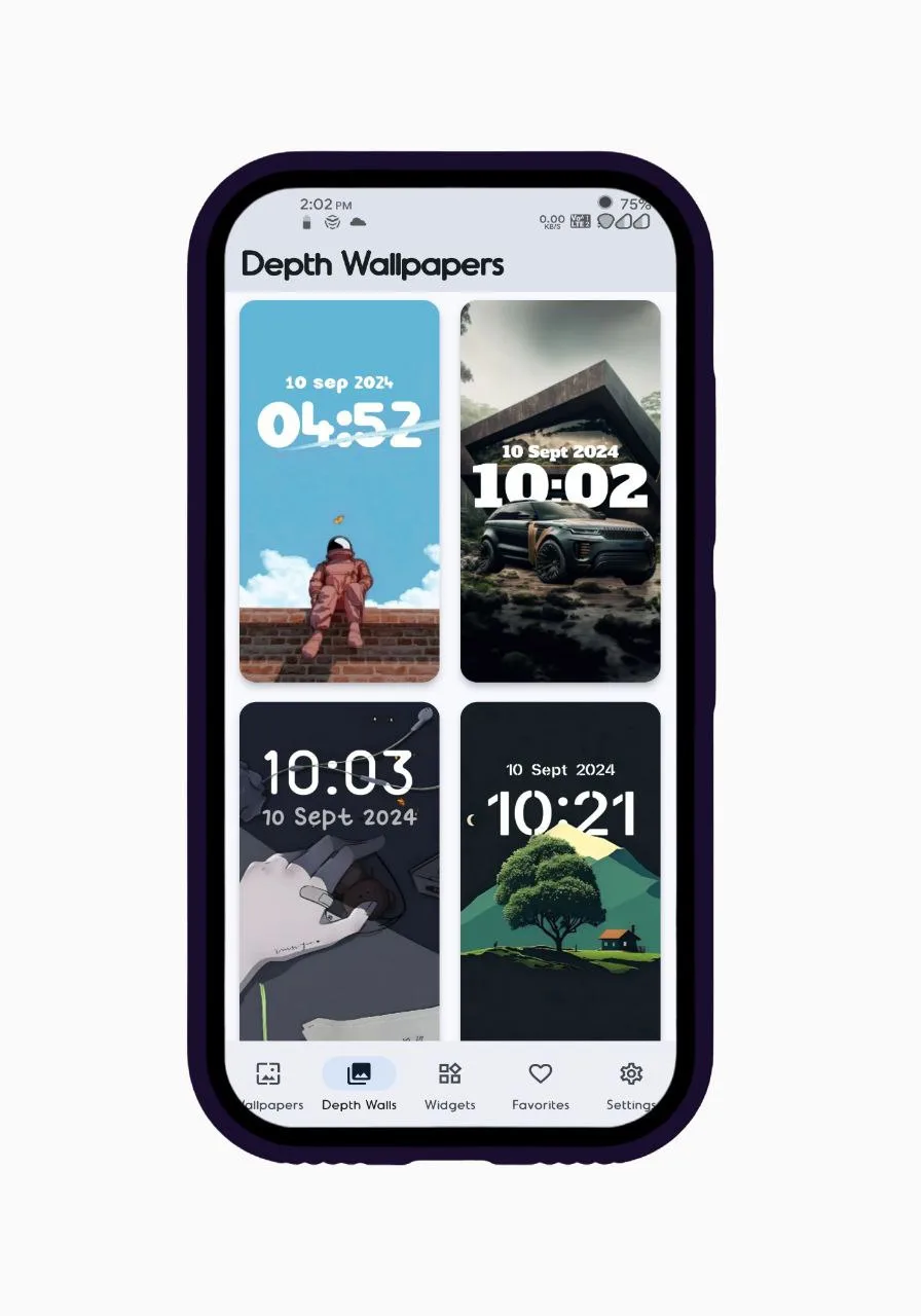 Flexify Widget Selection Screenshot