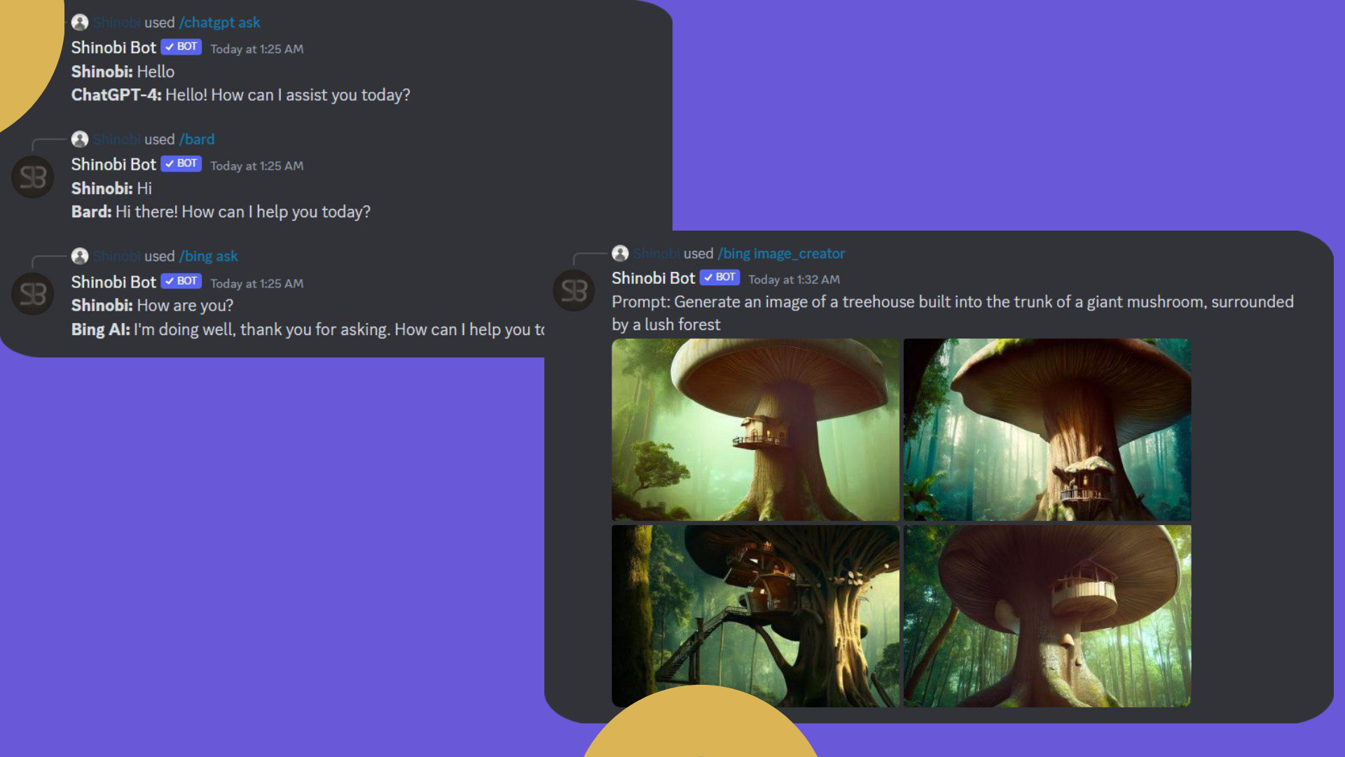 Shinobi Bot Moderation Commands